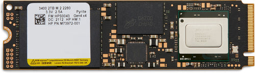 HP 2TB PCIe-4x4 NVMe TLC M.2 Solid State Drive HP 2TB PCIe-4x4 NVMe TLC M.2 Solid State Drive